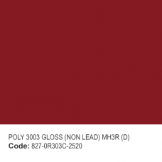POLYESTER RAL 3003 GLOSS (NON LEAD) MH3R (D)